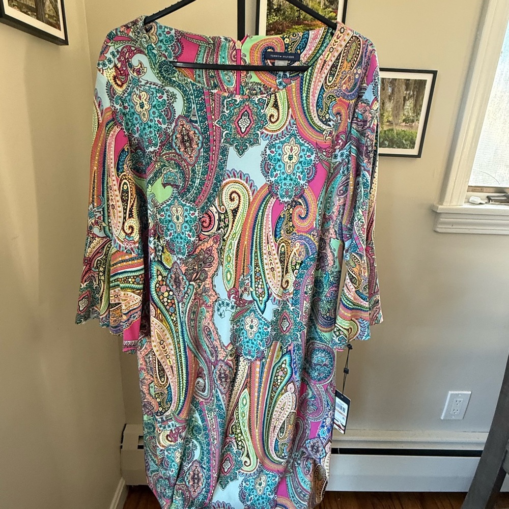 Tommy Hilfiger Multicolor Paisley Dress
